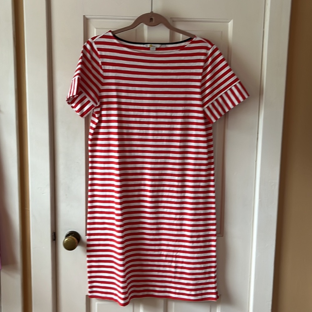 Boden summer shift in cute sailor stripe.